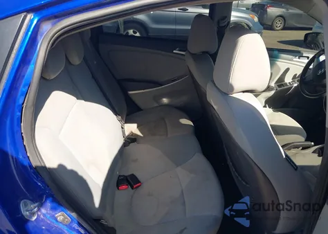 2013 Hyundai Accent Gls from USA, damaged, VIN KMHCT4AE1DU422133